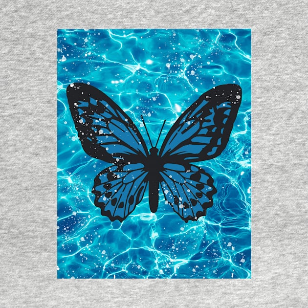 butterfly x ocean by designs-hj